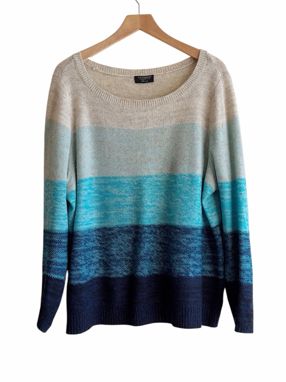 Charter Club cashmere crew neck sweater size IX XXL